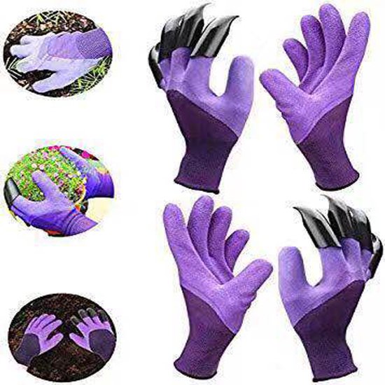 Werkhandschoenen - Tuinhandschoenen - Polyester - Gebloemd