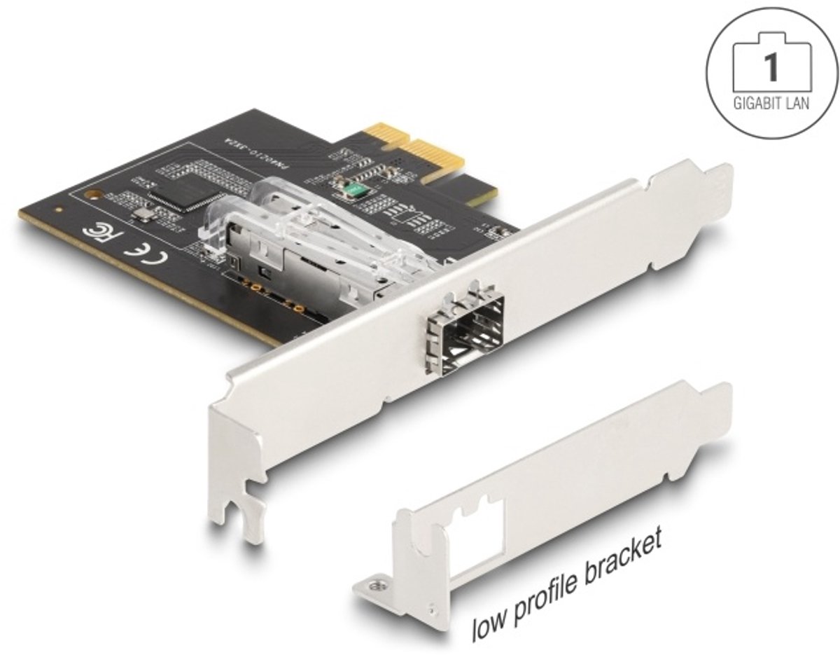 Delock PCI Express x1 Card to 1 x SFP slot Gigabit LAN i210