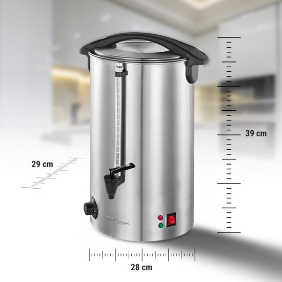 ProfiCook® hot drinks maker with 7 litre tank capacity|mulled wine