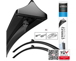 SingleAction Ruitenwissers | Nissan Leaf, bj 01.2018 - heden