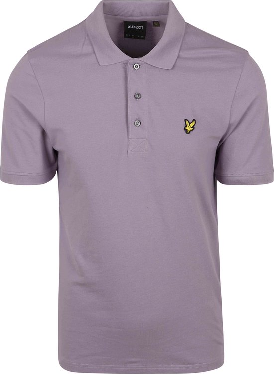 Lyle and Scott Polo Dusk Purple - Maat M - Heren