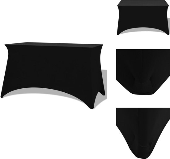 Perel Hoes voor tafel, wit, rechthoekig, 180 cm x 75 cm x 74 cm Perel Hoes voor tafel, wit, rechthoekig, 180 cm x 75 cm x 74 cm