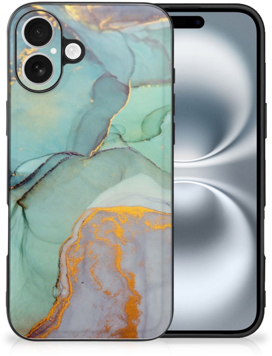 Kleurrijke Telefoonhoesje voor iPhone 16 Watercolor Mix