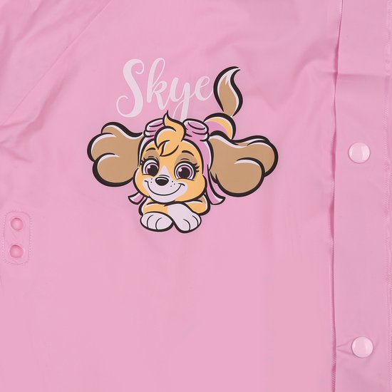 Paw Patrol Skye Meisjes regenjas met capuchon, cape voor een meisje | bol