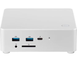 SKIKK Mini 5 White – Krachtige Mini PC, Volledig Aanpasbaar! Intel Core 7, DDR5 RAM, PCIe Gen 4 SSD, Thunderbolt 4 & Wi-Fi 6E. Stel 'm zelf samen!