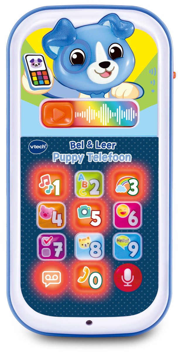 VTech - Bel & Leer Puppytelefoon — afbeelding 2