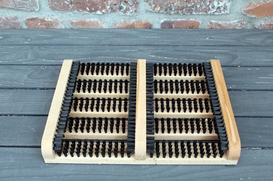 Dutchlander houten schoenenveger 36 x 26,5 x 5,5 cm van Dutchlander — afbeelding 2