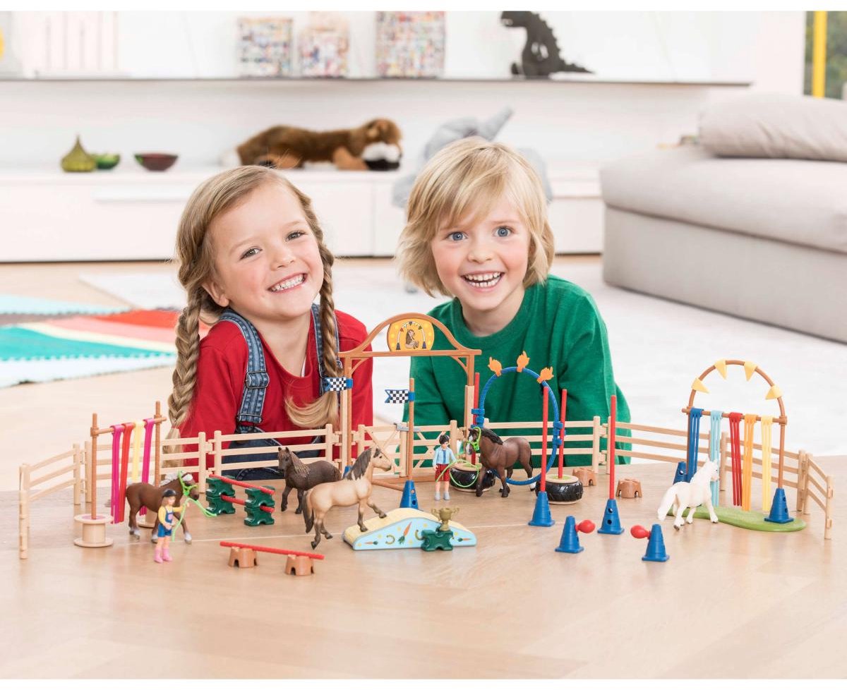 Schleich FARM WORLD - Pony agility wedstrijd - Speelfigurenset - Kinderspeelgoed voor Jongens en Meisjes - 3 tot 8 jaar — afbeelding 24
