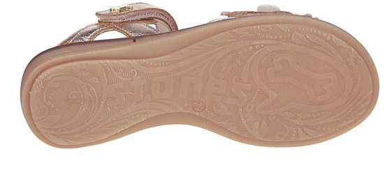 Sandale Zilas rose métallisée Stones and Bones