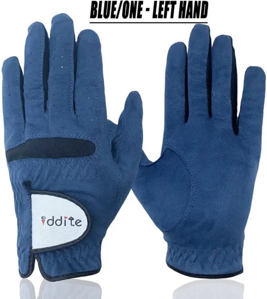 Bovista Golfhandschoenen - Golf Accessoires - Handschoen AntiSlip - Heren - Links - Blauw - Maat M/L van Bovista — afbeelding 3