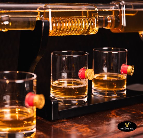 Auto Whisky Karaf Set, met glazen, moderne en eenvoudige decoratieve ornamenten, voor woonkamer eettafel bar whisky karaf