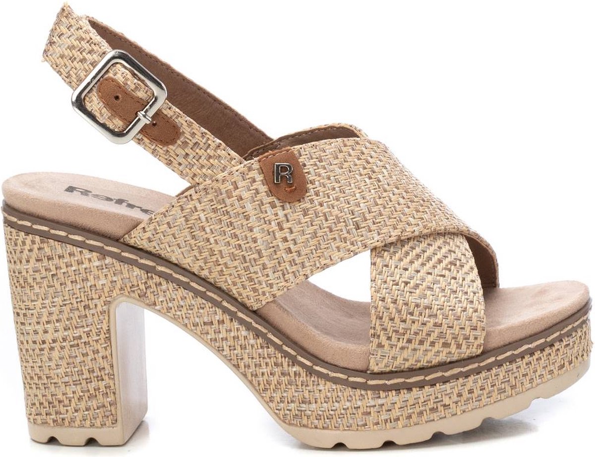 Refresh 172707 Hakken Sandalen Beige,Bruin EU 41 Vrouw