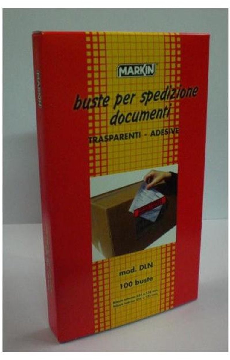 Markin DLN envelop DL (110 x 220 mm) Wit 100 stuk(s)