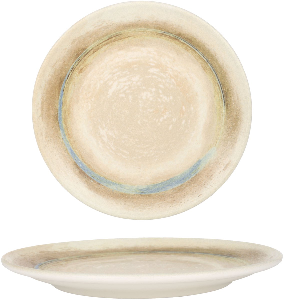 Bonna Dessertbord - Tranquil - Porselein - 21 cm - set van 6