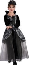 LUCIDA - Vleermuis gravin kostuum voor meisjes - S 110/122 (4-6 jaar)