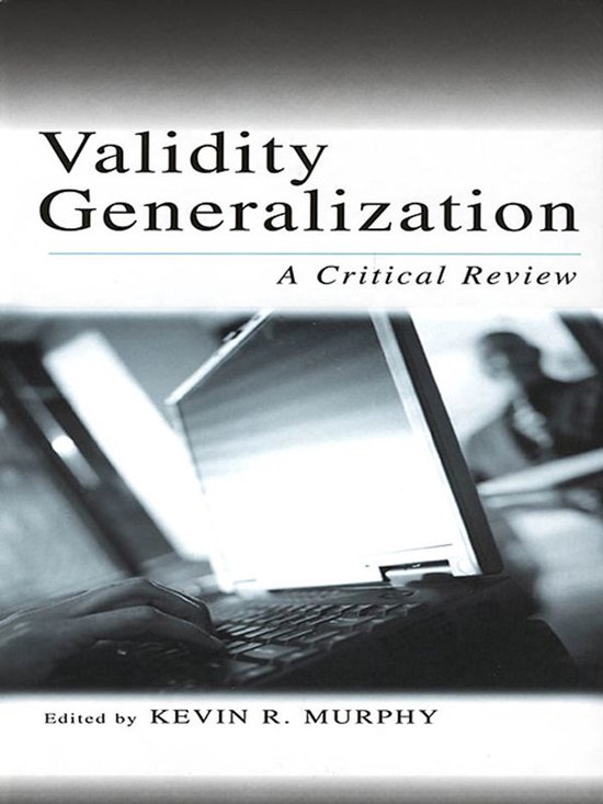 Validity Generalization (ebook), Kevin R. Murphy | 9781135638344 ...