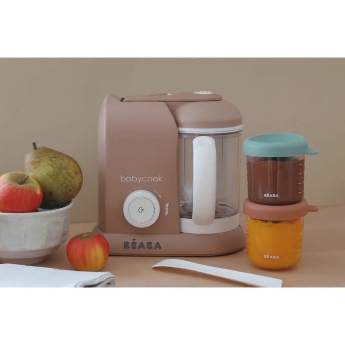 Afbeelding 2 van BEABA EXCLUSIEF - Babycook solo - 4 in 1 babyrobot - Kookplaat-mixer - Pralin