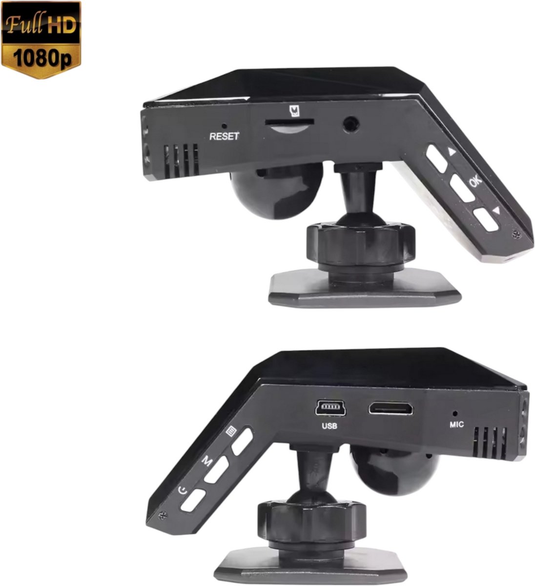 Gabrys® Dashcam voor auto - 4K HD - 1080P - 2" HD scherm - Looprecording - Full HD - Emergency - noodgeval - Nachtzicht - Incl 32GB SD-kaart – foto 3