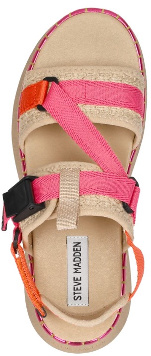 Steve Madden Decorum Sandalen Plat - fuchsia - Maat 38 — cadeau in Mode & Accessoires - foto 4