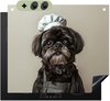 Chien - Vêtements De Chef, Noir