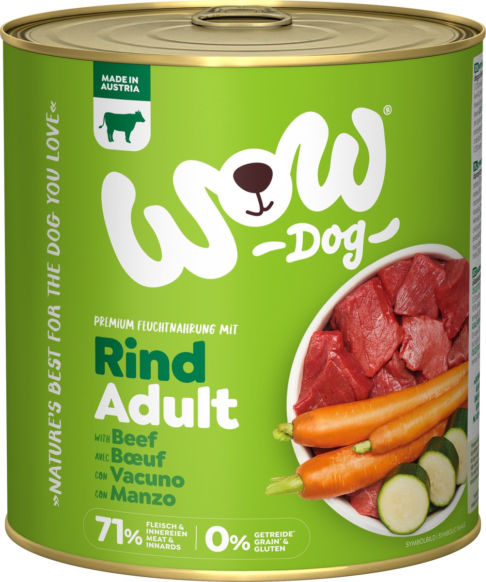 Wow WOW ADULT 6x800g - Rundvlees