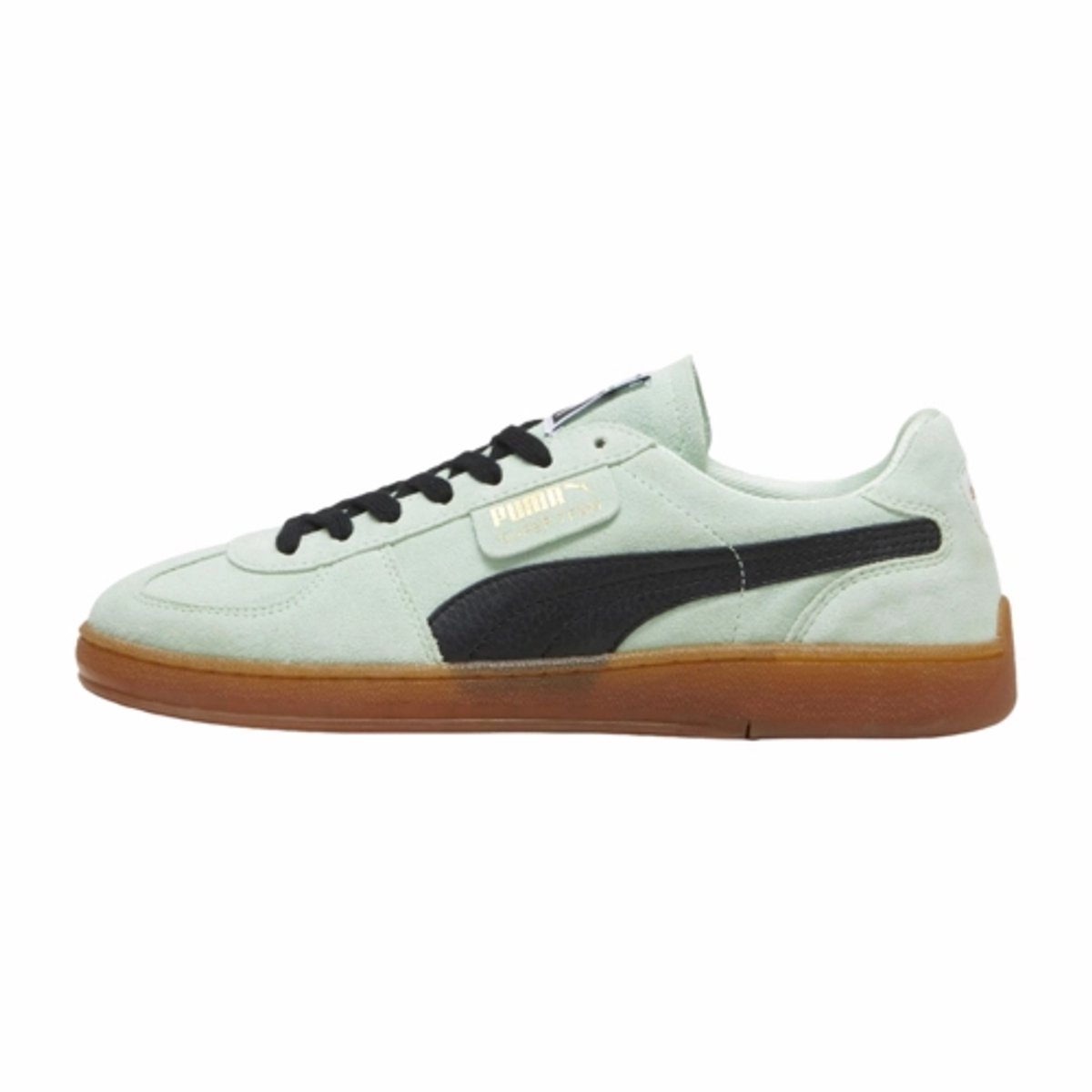 PUMA Unisex Super Team Suede Fresh Gum-Schoenmaat Groen