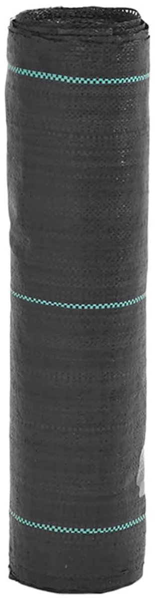 vidaXL - Worteldoek - 0,5x150 - m - polypropeen - zwart