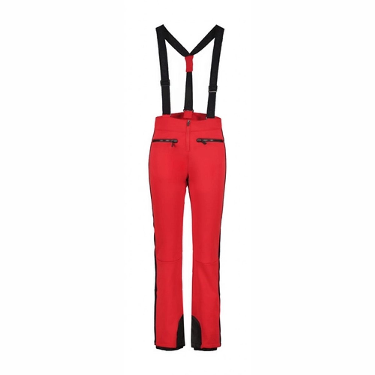 Skibroek Icepeak Women Ellsworth Softshell Trousers Burgundy Rood