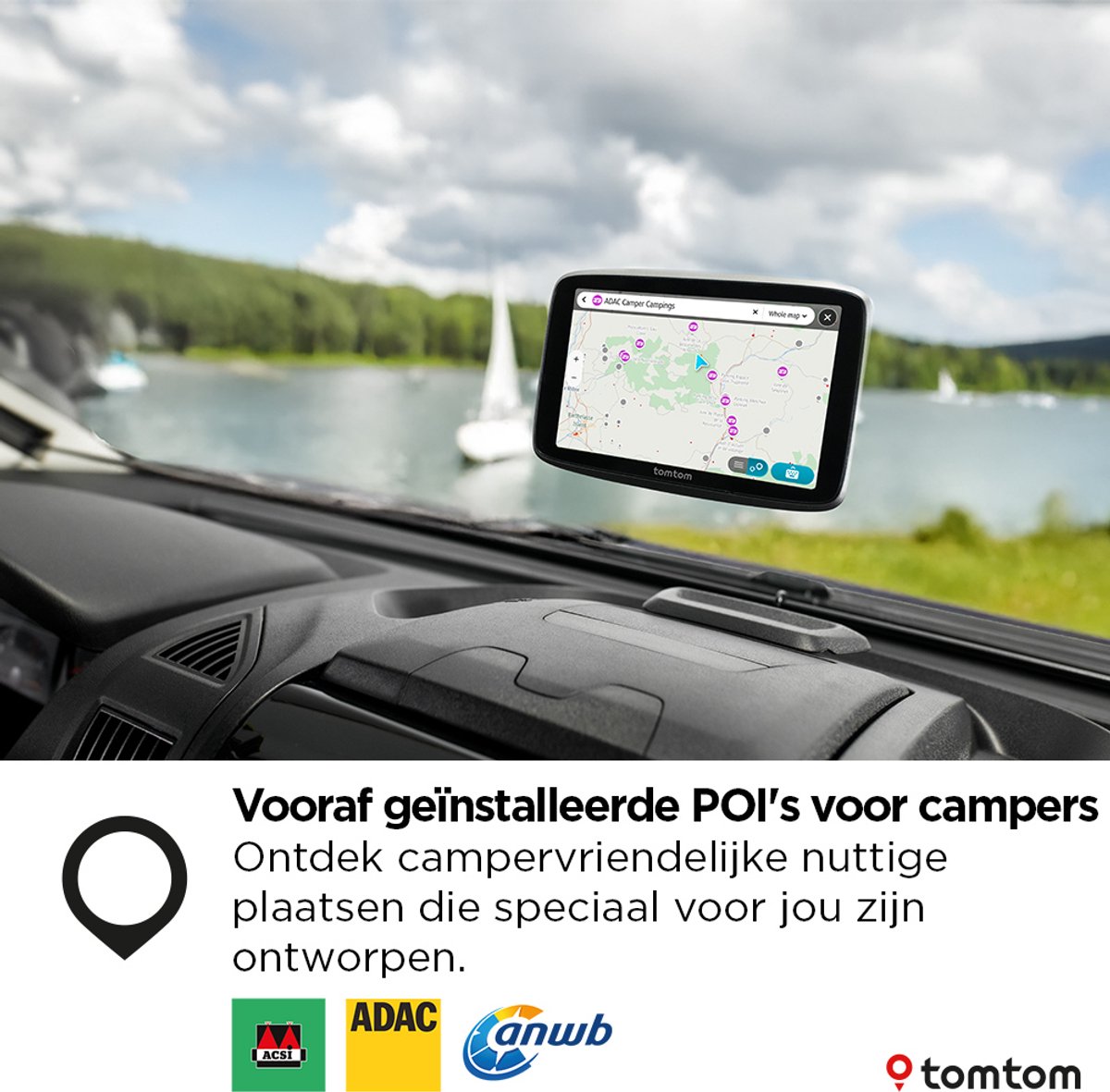 TomTom GO Camper Tour (2nd GEN) - Campernavigatie - Europa thumbnail 5