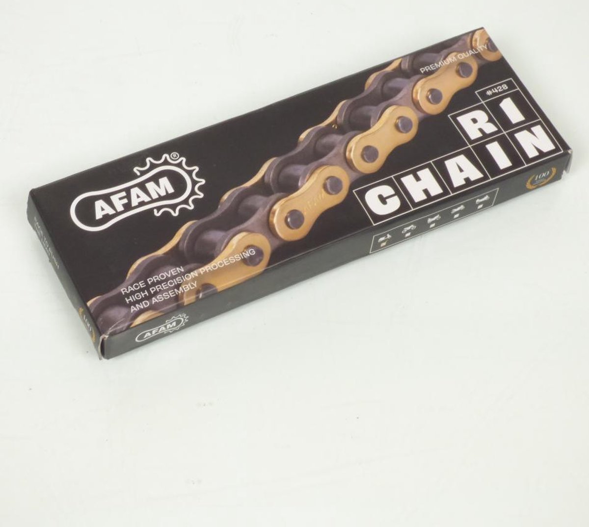 Kit chaîne Afam pour Moto Honda 125 XR 1979 à 1982 Neuf