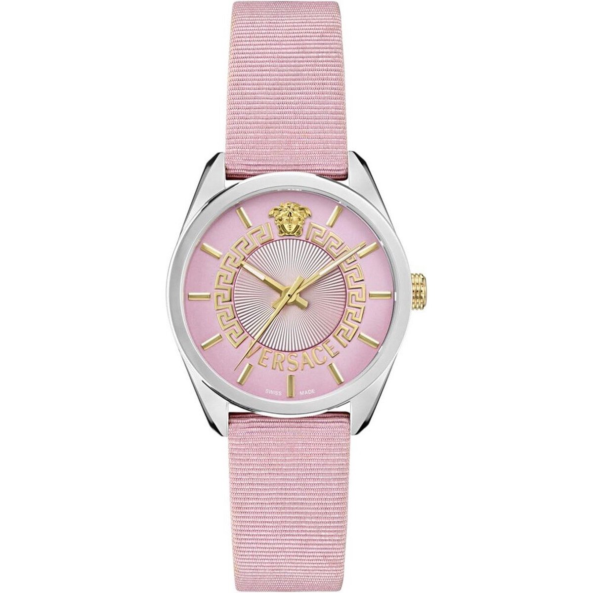 Versace - VE8A00124 - Polshorloge - Dames - Kwarts - New V-Circle