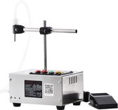 VEVOR 10-4000ml Vloeistofvulmachine,Roestvrij Staal,Digitale Besturing,Druppelbestendig Ontwerp,met 2 Mondstukken en 1 Toevoerslang en Uitlaatslang,voor verwerkt Honing, Olie, Dranken, Lotion en Andere Vloeistoffen en Pasta's