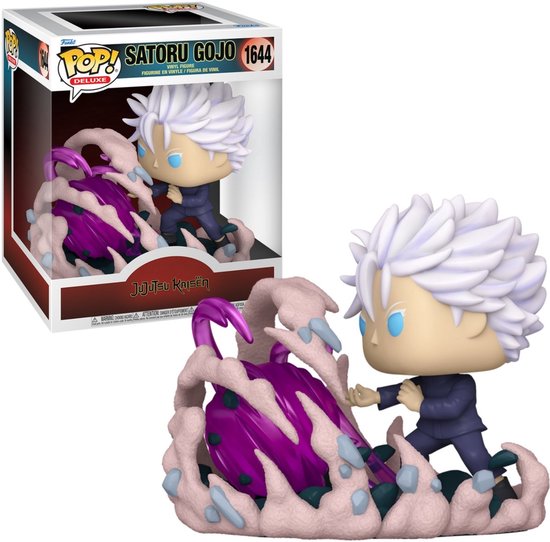 Pop Deluxe: Jujutsu Kaisen - Saturo Gojo Funko Pop #1644 | bol Pop Deluxe: Jujutsu Kaisen - Saturo Gojo Funko Pop #1644 | bol