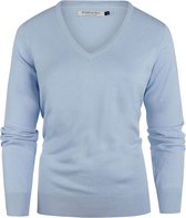 Steppin' Out Trui Cashmere Dames V-hals Lichtblauw - Maat M - Heren - Pullovers