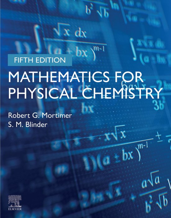 Mathematics for Physical Chemistry - cover