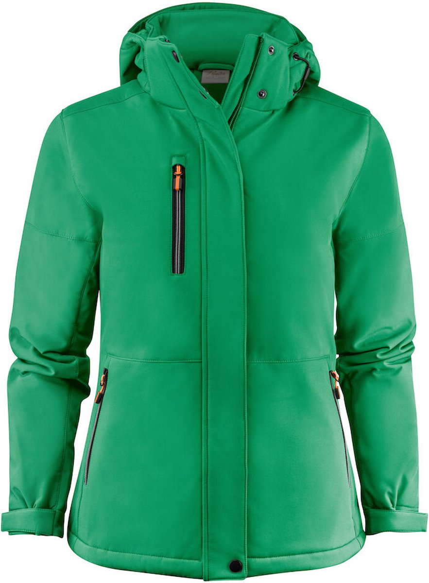 Printer SOFTSHELL OVERLANDING LADY 2261070 Frisgroen