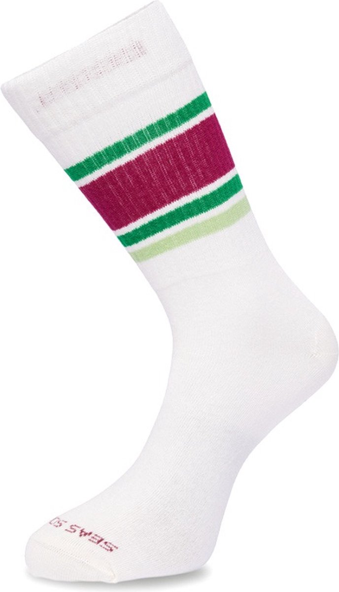 Seas Socks unisex sportsokken flipper wit