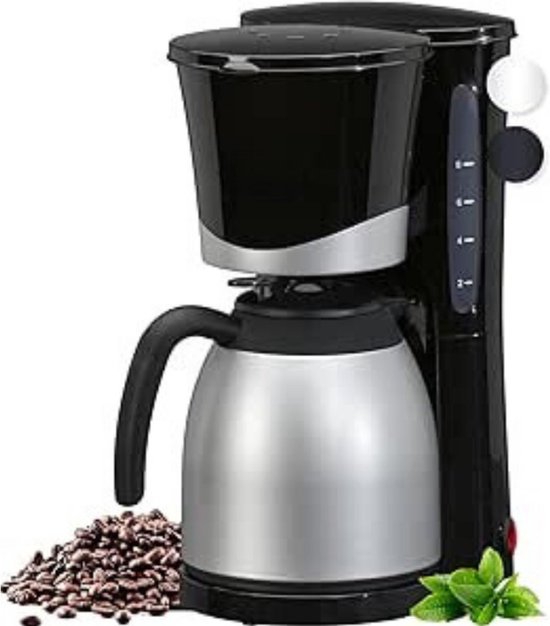 grossag 1316 KA 46.17 Koffiezetapparaat, plastic, 1,5 liter, metaal