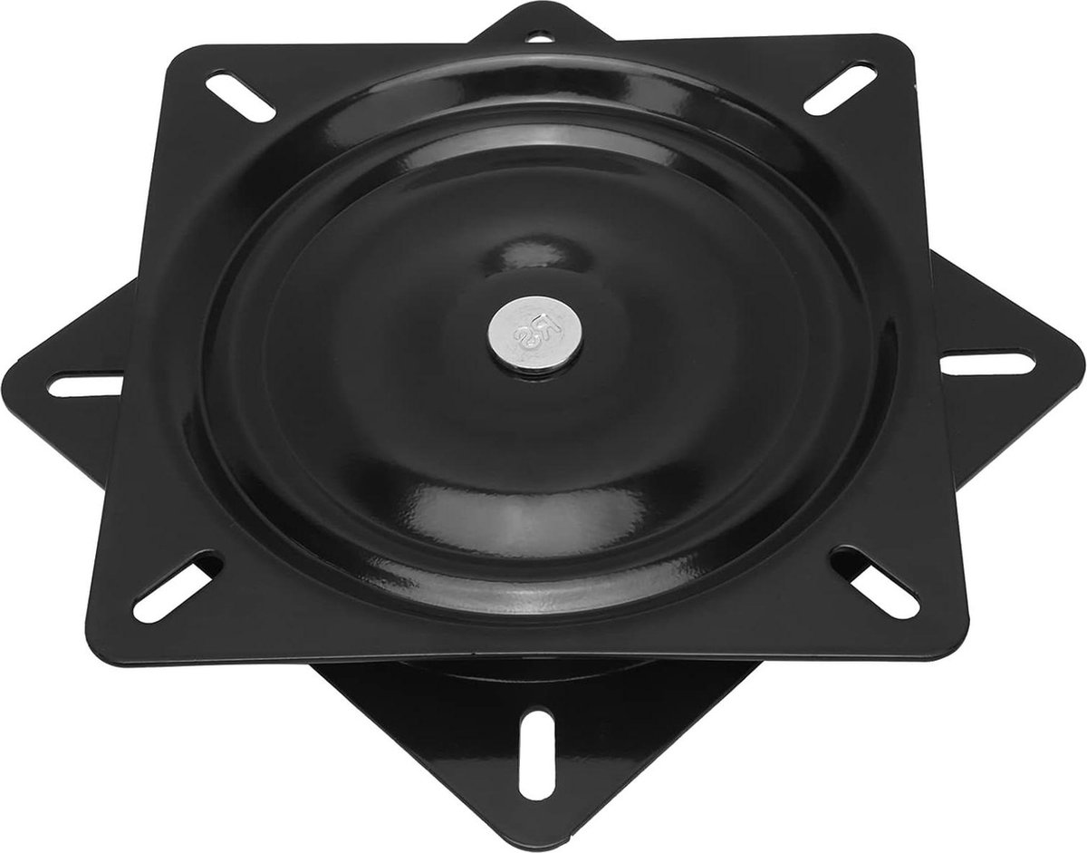 Draaibare basis bootstoel - 7 inch draaibare basismontageplaat - 360 graden rotatie - EDC gecoat roestvrij staal - zeeboot - bootaccessoires .