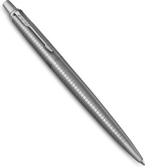 Parker Jotter balpen | Speciale Editie | 70ste Jubileumjaar roestvrij staal CT | blauwe inkt | geschenkverpakking