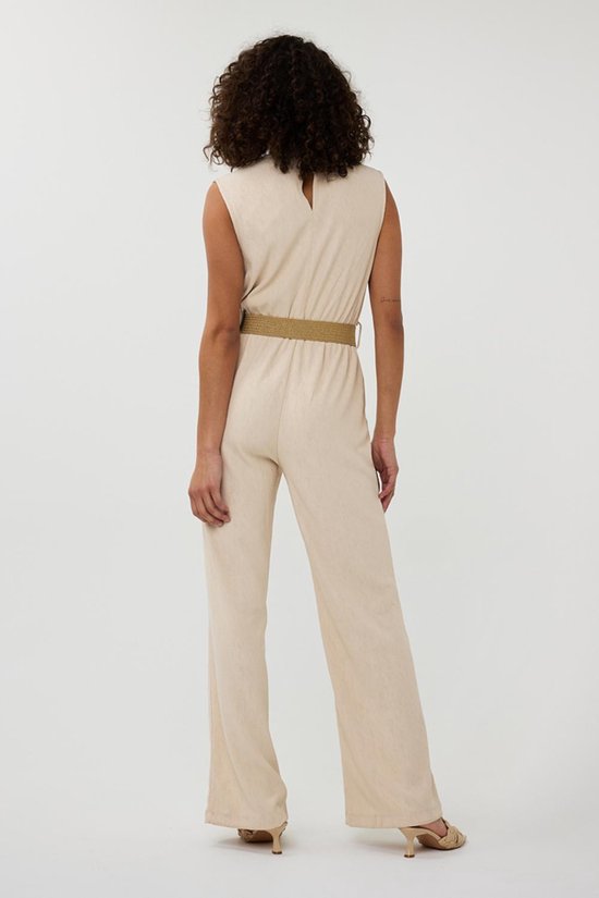 Combinaison EsQualo Fancy Crinkle Sp25 30018 168 Light Sand Femme Taille - XL