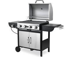 Betaalbare Goederen® gas bbq - buitenkeuken - RVS - Barbecue - barbeque - barbecues - gas - familie - eten gezelligheid