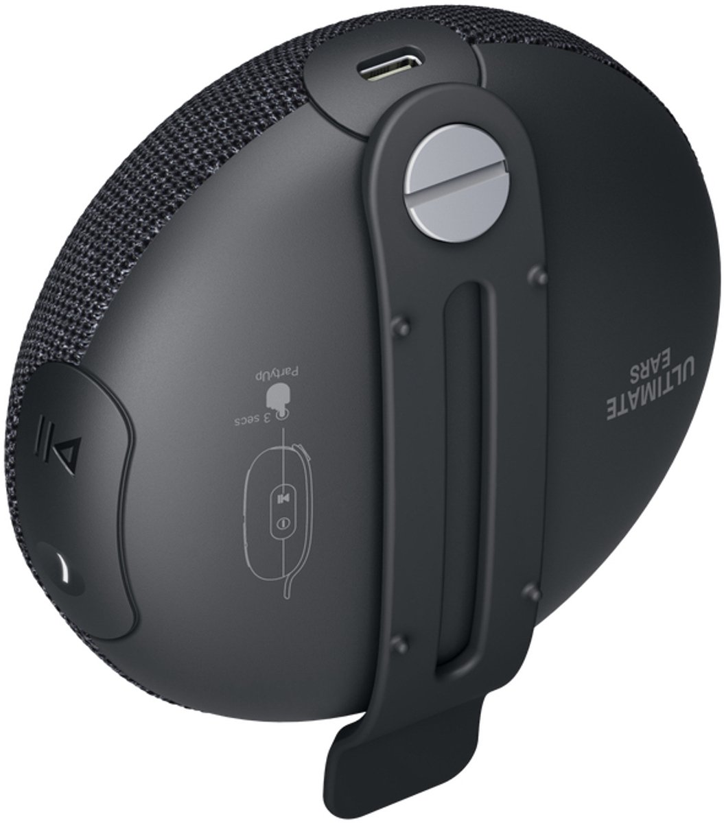 Ultimate Ears MINIROLL - Draadloze Speaker - Bluetooth - Gentle Black – foto 7