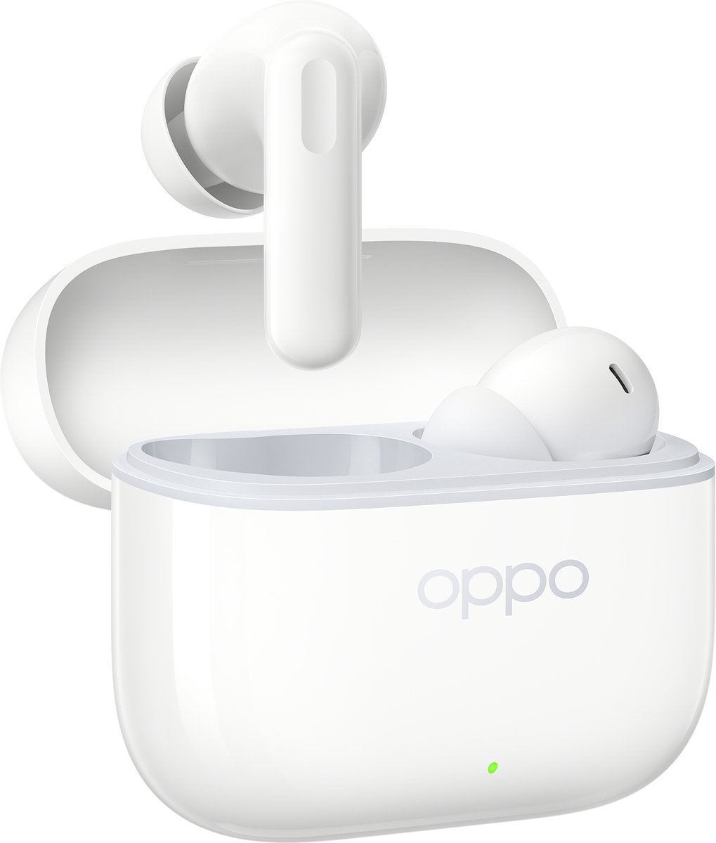 OPPO Enco Buds3 Pro Bluetooth-koptelefoon Wit (Glaze White)