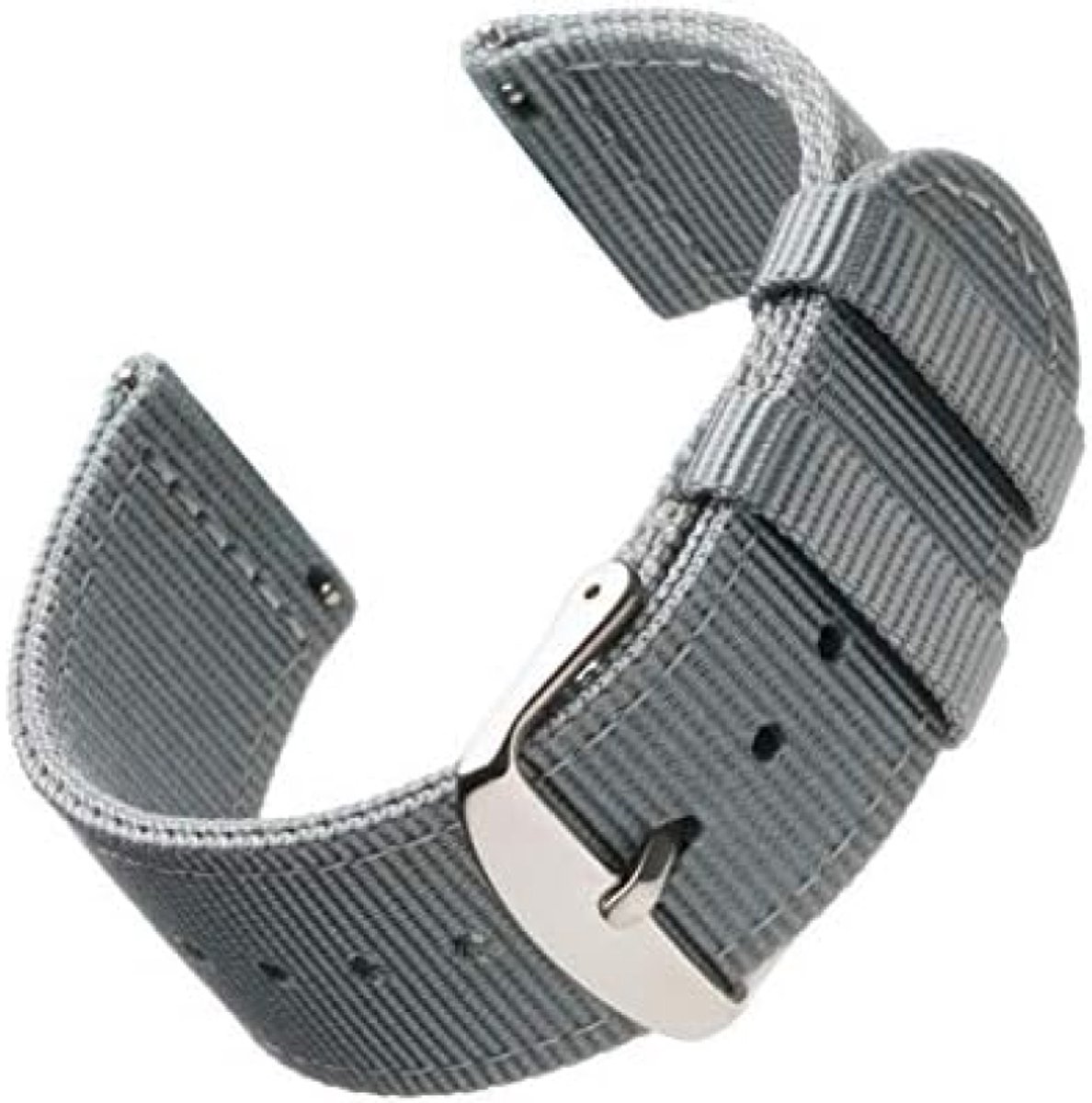Vervangende Quick Release Horlogebanden van Hoogwaardig Nylon voor Dames en Heren, Horloges en Smartwatches | Meerdere Kleuren, 18mm, 20mm, 22mm