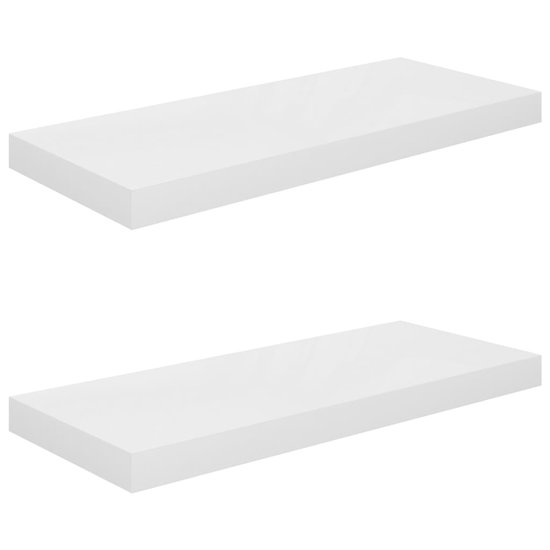 Parya Home - wandplank set van 3 zwevende planken, MDF-hout
