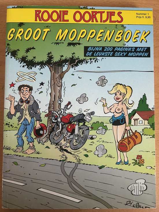 1 Rooie oortjes groot moppenboek