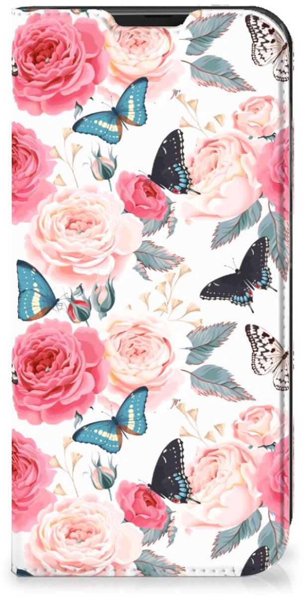 Samsung Galaxy Xcover 6 Pro Smart Cover Butterfly Roses
