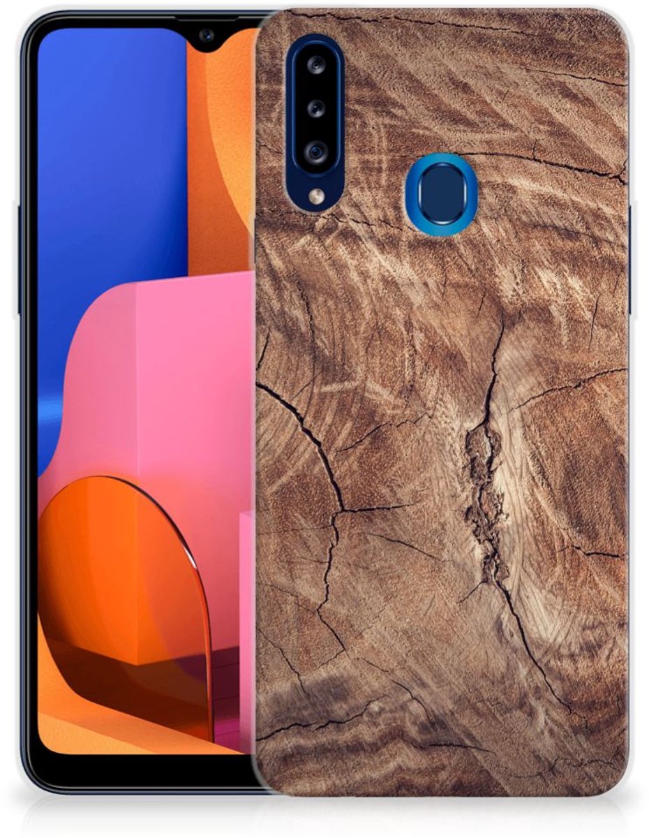 Samsung Galaxy A20s Bumper Hoesje Tree Trunk