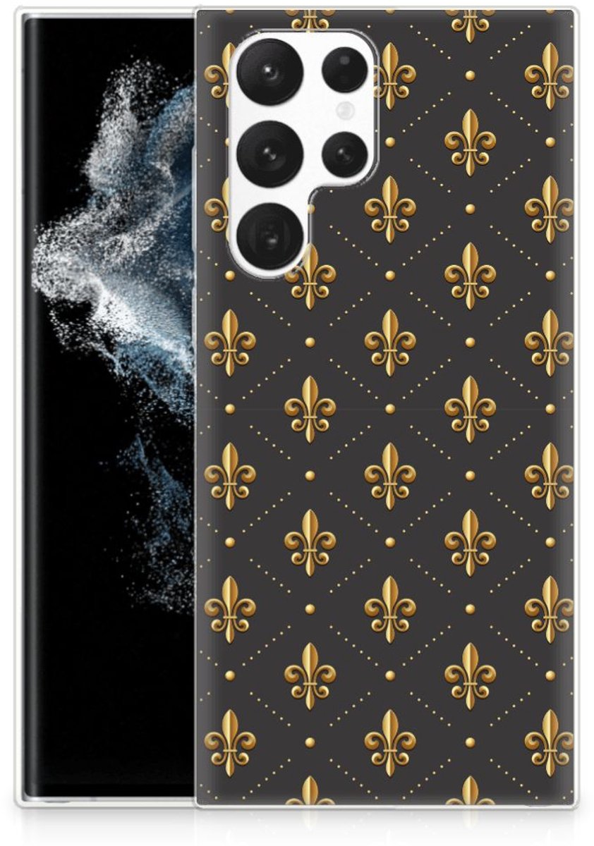 Samsung Galaxy S22 Ultra TPU bumper Franse Lelie